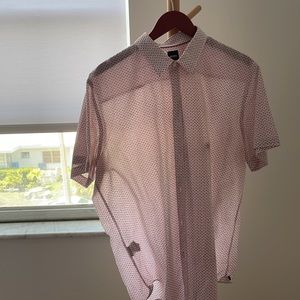 Hugo Boss couture.  The solution to a hot summer.  Light.  Always right.  Cotton